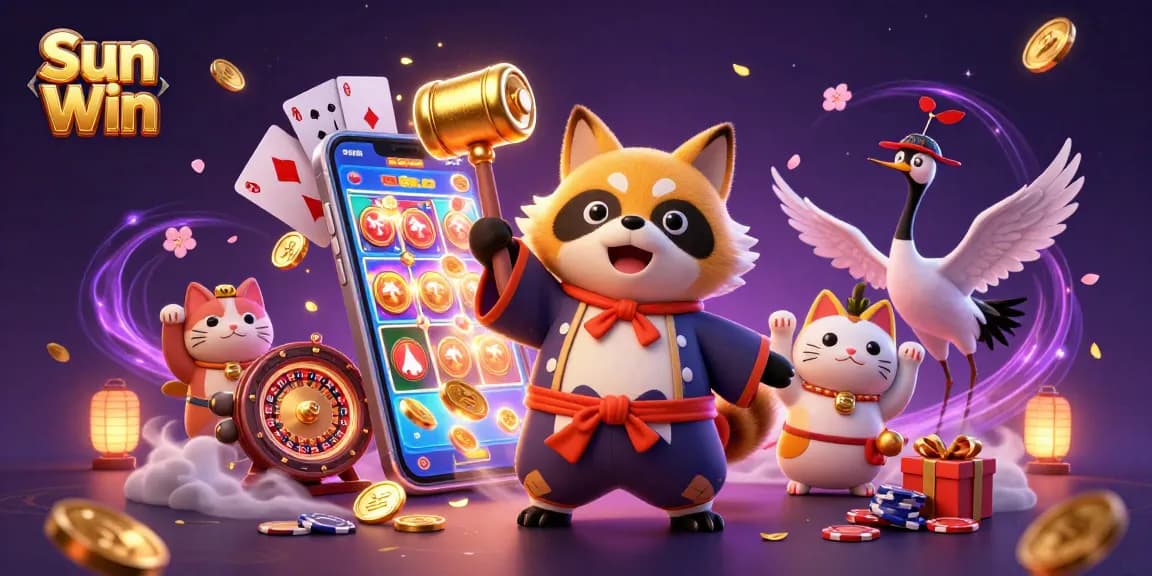 Experience enthralling gameplay at Sun Win with vibrant slot games, cheerful characters, and stunning visuals.