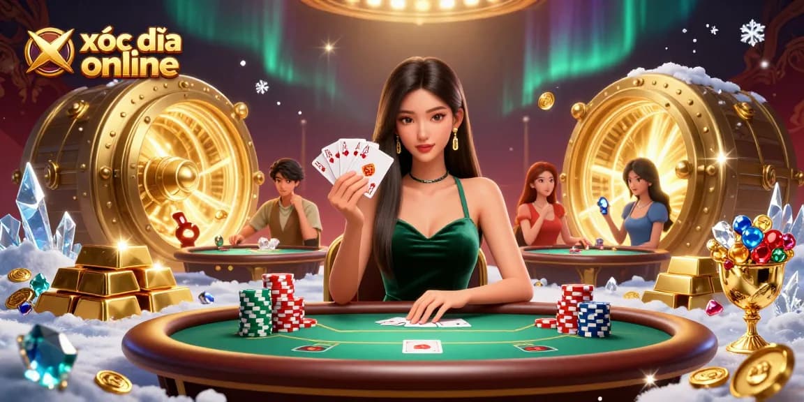 Experience thrilling xóc đĩa online with stunning visuals and vibrant details during an exciting game.
