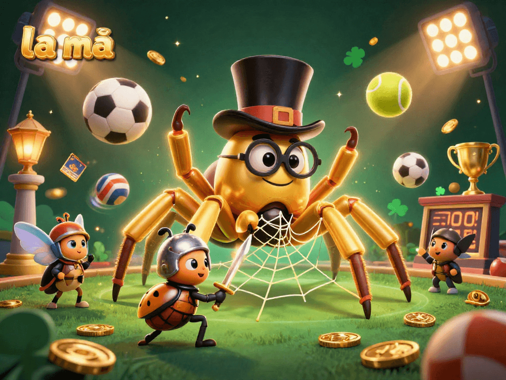 Engage in thrilling casino adventures at la mã with a giant golden tarantula and beetle knight.