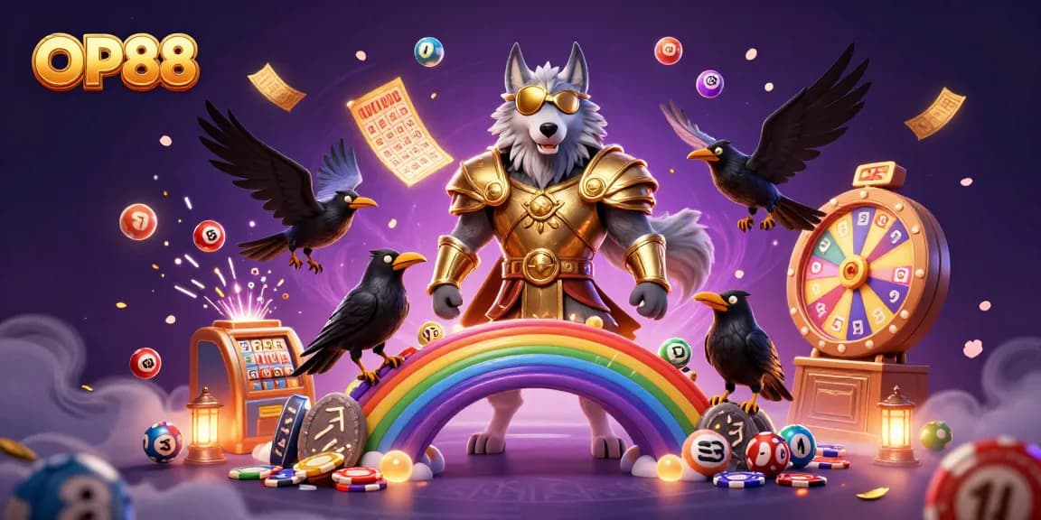 Engage in thrilling lottery action at OP88 with vibrant balls and dazzling prizes.