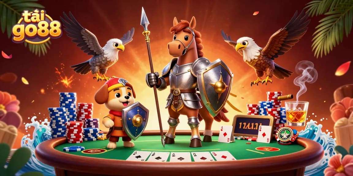 Engage with the thrilling experience as you tải go88 for epic poker adventures, featuring rich gameplay visuals.