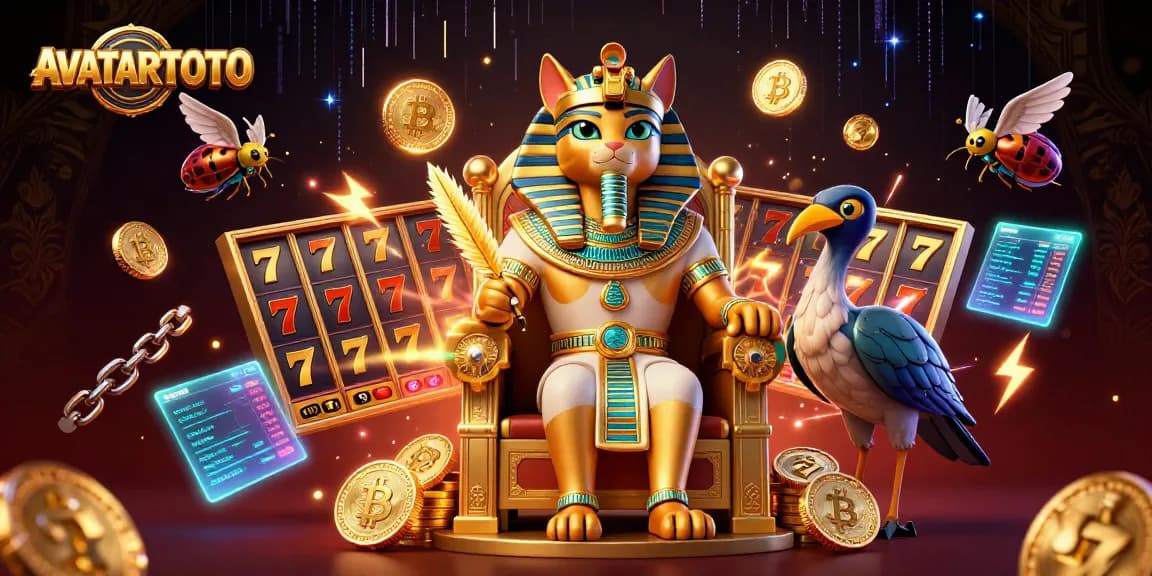 Experience exciting gameplay with AVATARTOTO's vibrant slot reels and iconic characters.