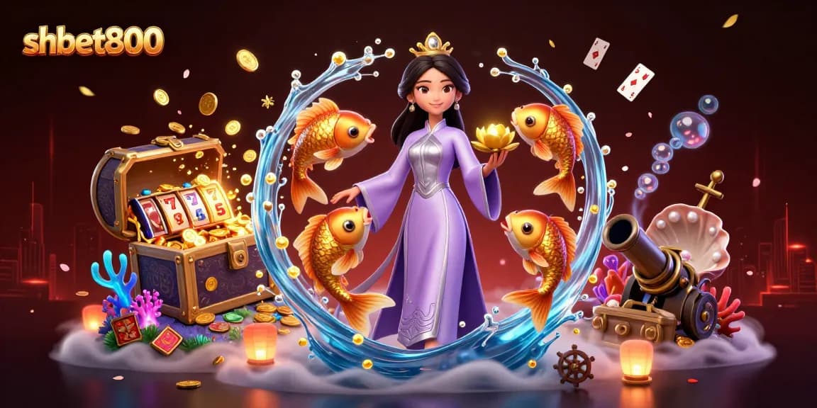 Engage with shbet800 and experience thrilling slots amidst golden koi and vibrant treasures.