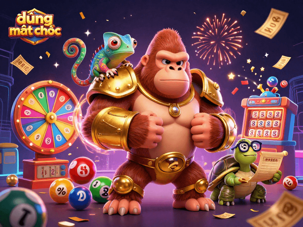 Engage in the exciting world of đường mạt chược with colorful lottery balls and dynamic game elements.