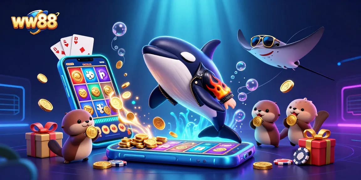 Experience winnings at ww88 with exciting games and golden treasures under the ocean waves.