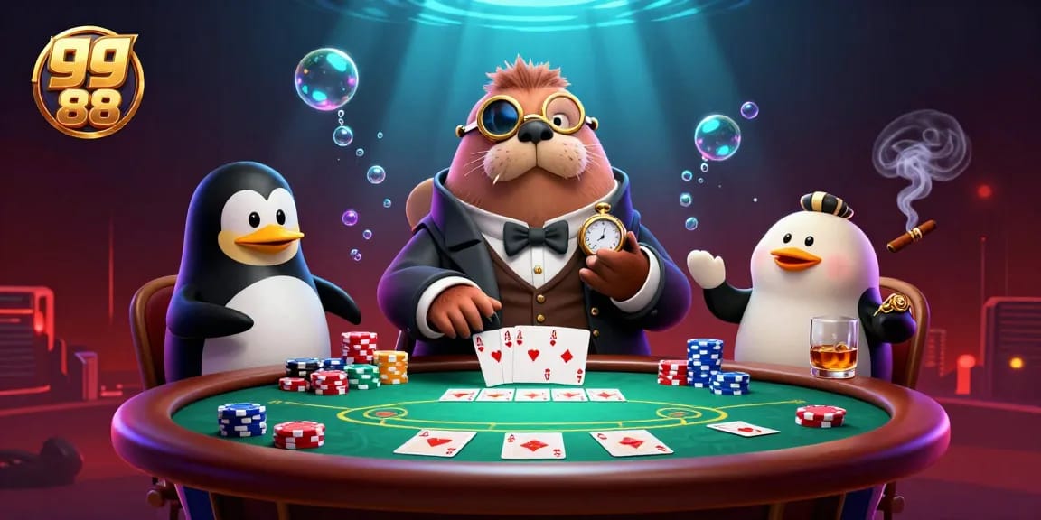 Engage in thrilling games with the vibrant gg 88 casino scene featuring dynamic poker elements.