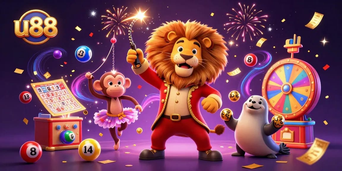 Experience thrilling gameplay with u88, where vibrant characters and casino elements create an electrifying atmosphere.
