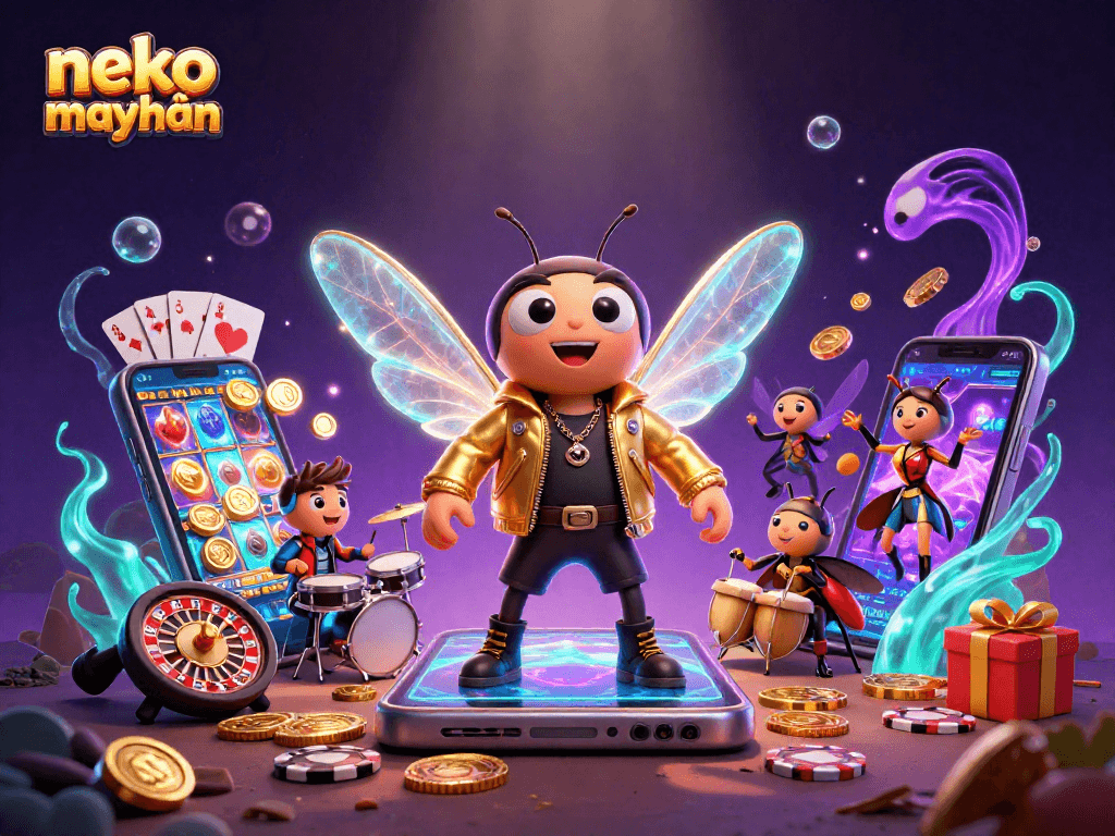 Experience thrilling spins in neko may mắn with vibrant slot games and gold coins.