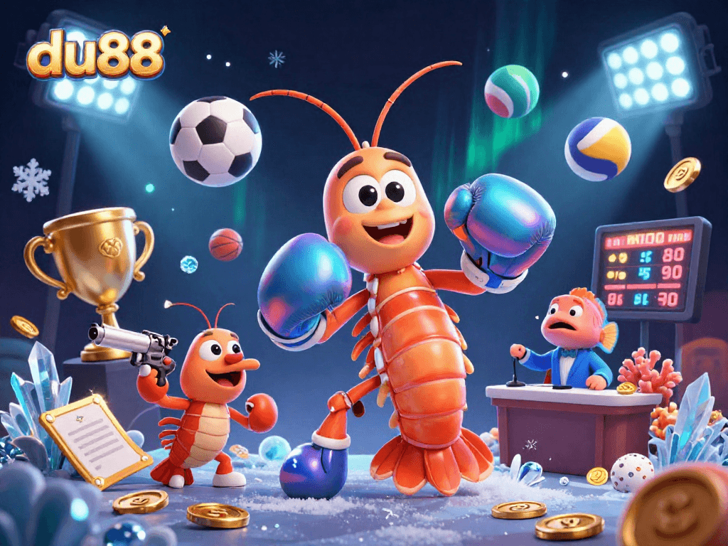 Engage with du88's thrilling betting experience through exciting 3D casino elements.