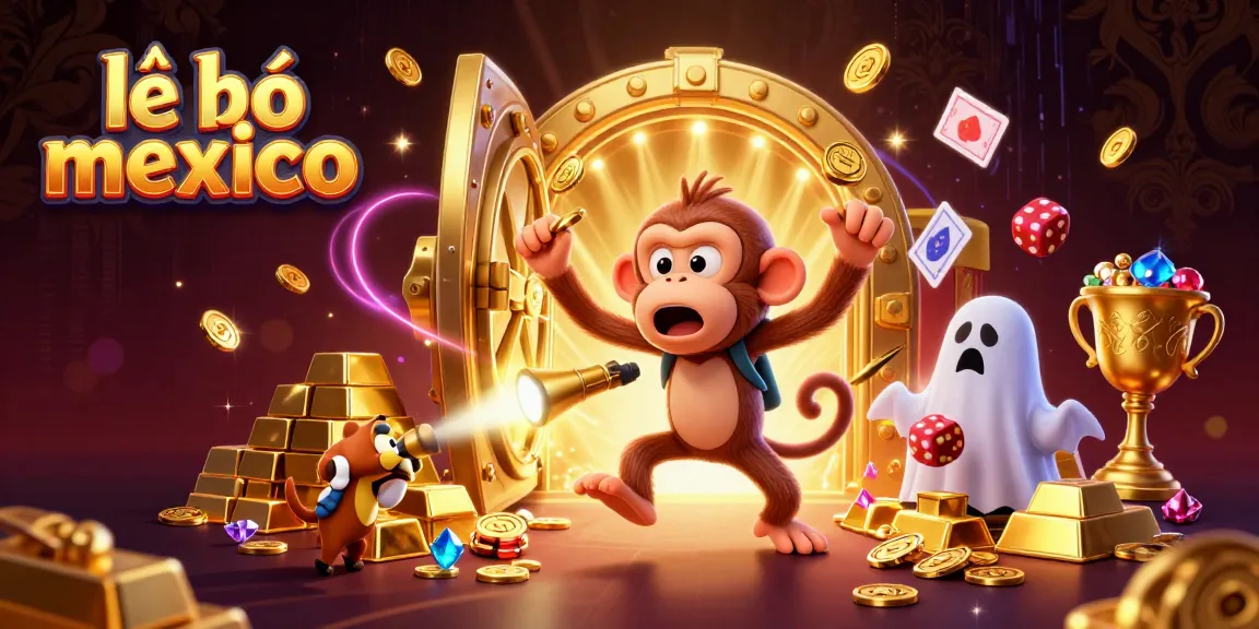Engage in "lễ hội mexico" slot gameplay with a mischievous monkey juggling gold and a curious puppy tracking treasures.
