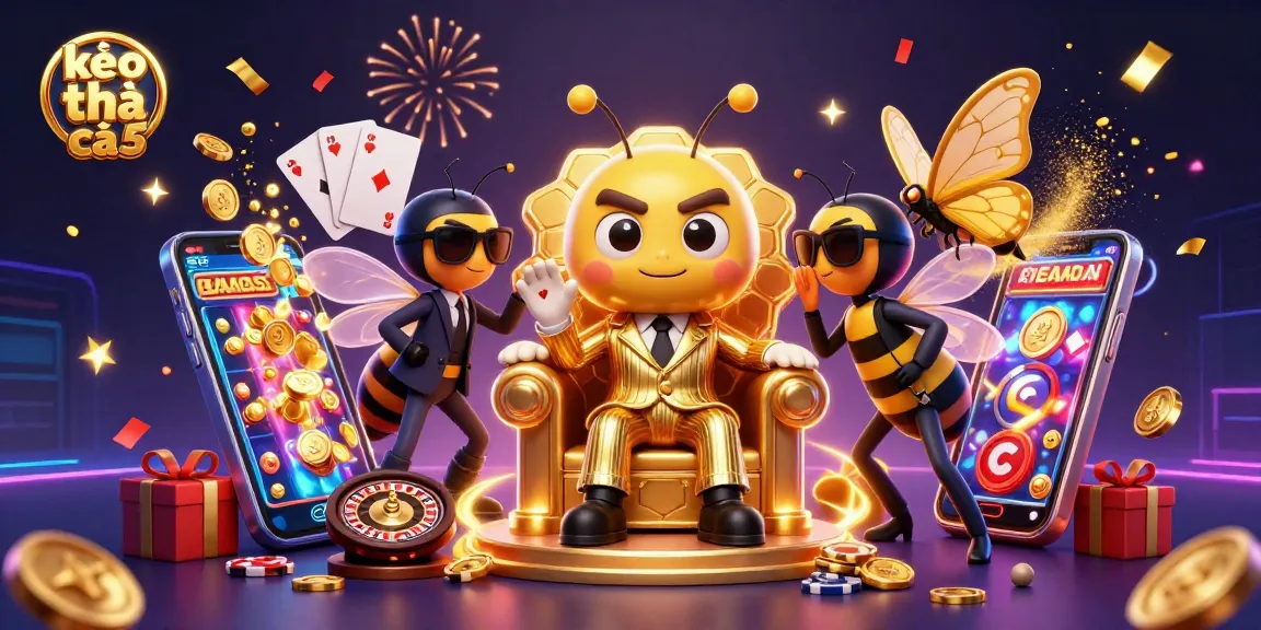 Engage with thrilling games at kèo nhà cái 5 featuring a vibrant 3D casino scene.