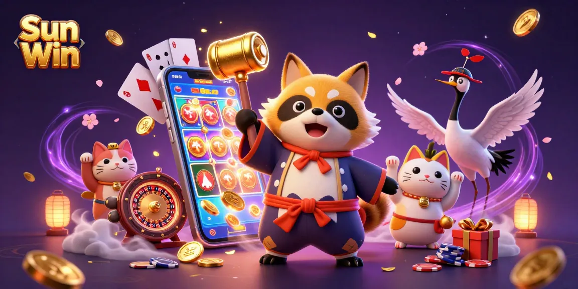 Experience enthralling gameplay at Sun Win with vibrant slot games, cheerful characters, and stunning visuals.