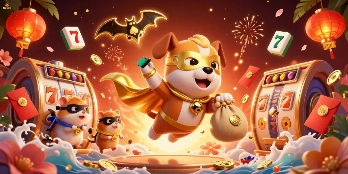 Experience thrilling adventures with hitclub as the superhero dog and hamster battle for gold coins!