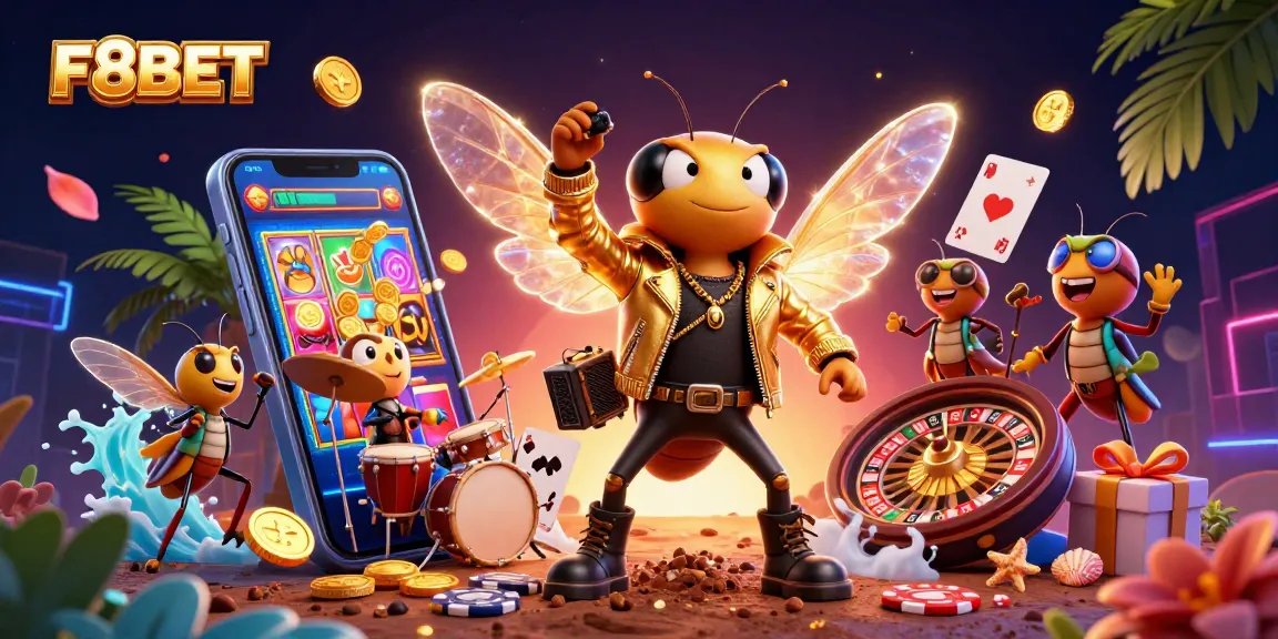 Experience thrilling gameplay with F8BET's vibrant casino adventures featuring animated characters in action.