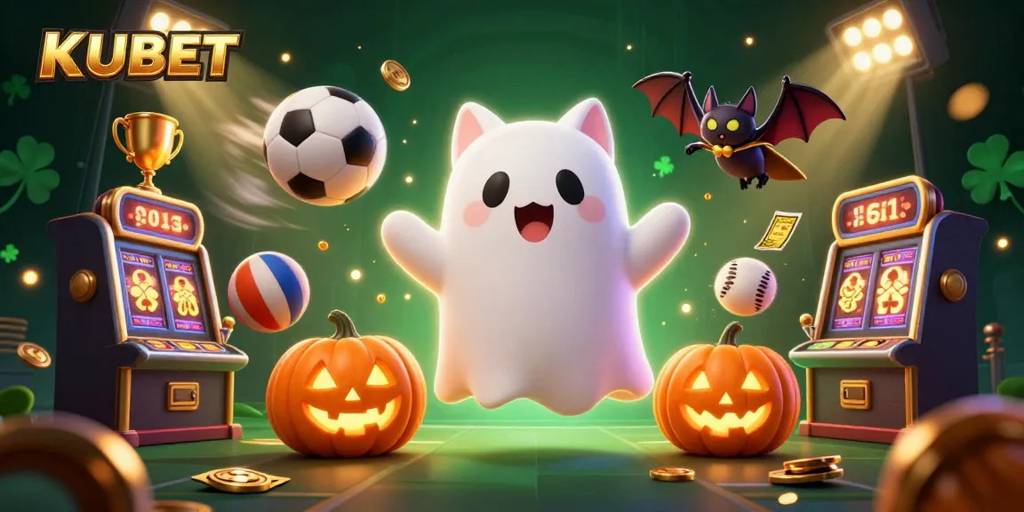 KUBET showcases dynamic sports betting with ghostly charm at an exciting haunted casino.