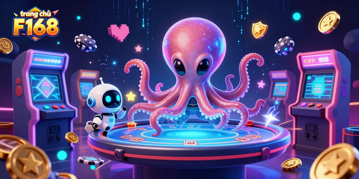 Experience thrilling games on trang chủ F168 with vibrant visuals and dynamic elements in an engaging casino scene.