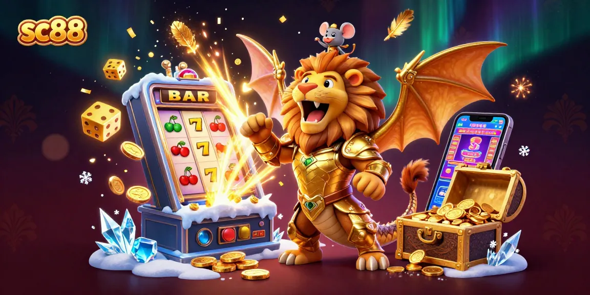 Win big at sc88 with thrilling 3D slot machines and a chimeric casino adventure.