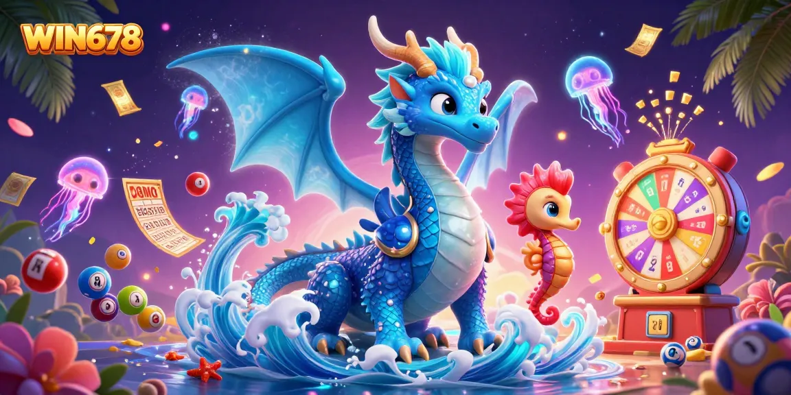 Engage with exciting WIN678 gaming adventures featuring a vibrant underwater scene.