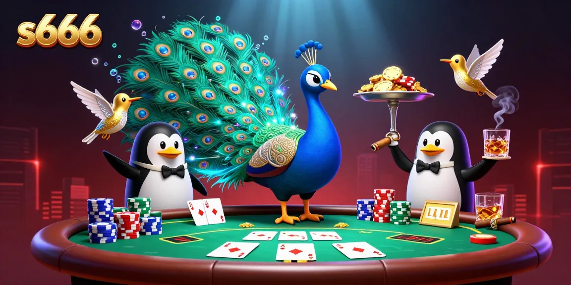 Experience thrilling gameplay at s666, featuring vibrant casino characters and dynamic poker action.