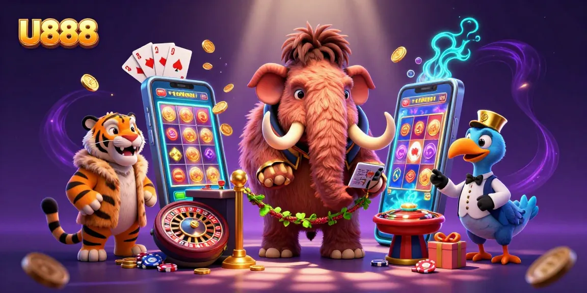 Experience U888's thrilling casino adventure with a bouncer checking IDs at a vibrant gaming entrance.