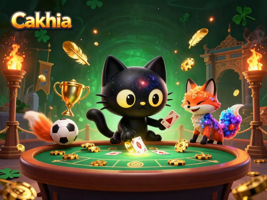 Cakhia offers immersive sports betting action with vibrant characters and dynamic visuals at a cosmic casino.