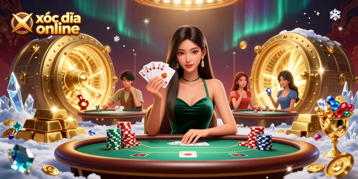 Experience thrilling xóc đĩa online with stunning visuals and vibrant details during an exciting game.