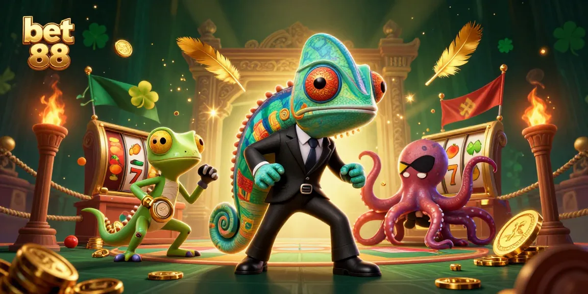 Experience thrilling gameplay with bet 88 featuring dynamic 3D characters and casino elements.