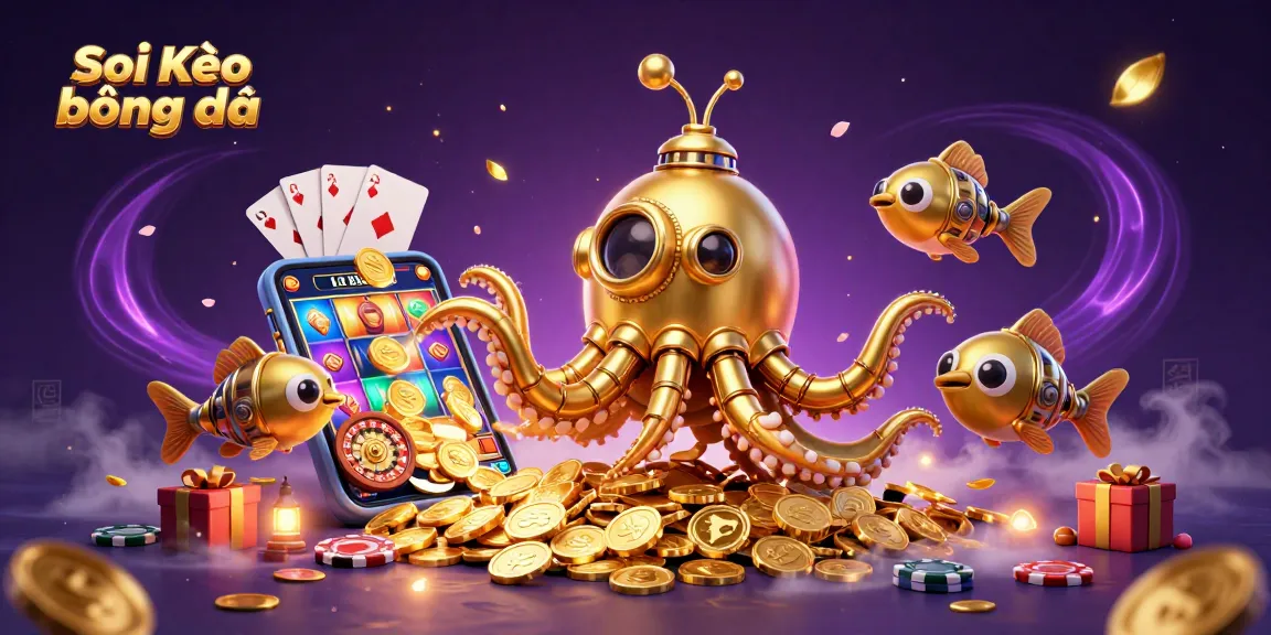 Soi Kèo bóng đá: Engage in thrilling betting with a dynamic 3D casino scene.