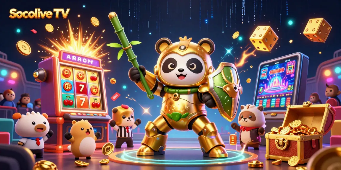 Experience live betting excitement with Socolive TV in an interactive gaming arena filled with vibrant visuals.