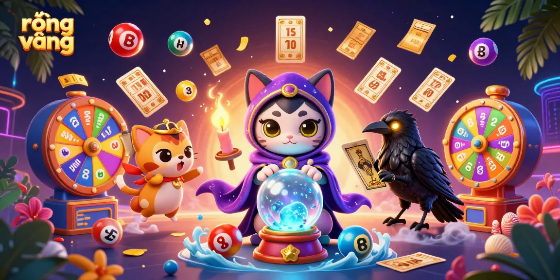 Spin to win with rồng vàng in this vibrant online casino scene featuring mystic elements.