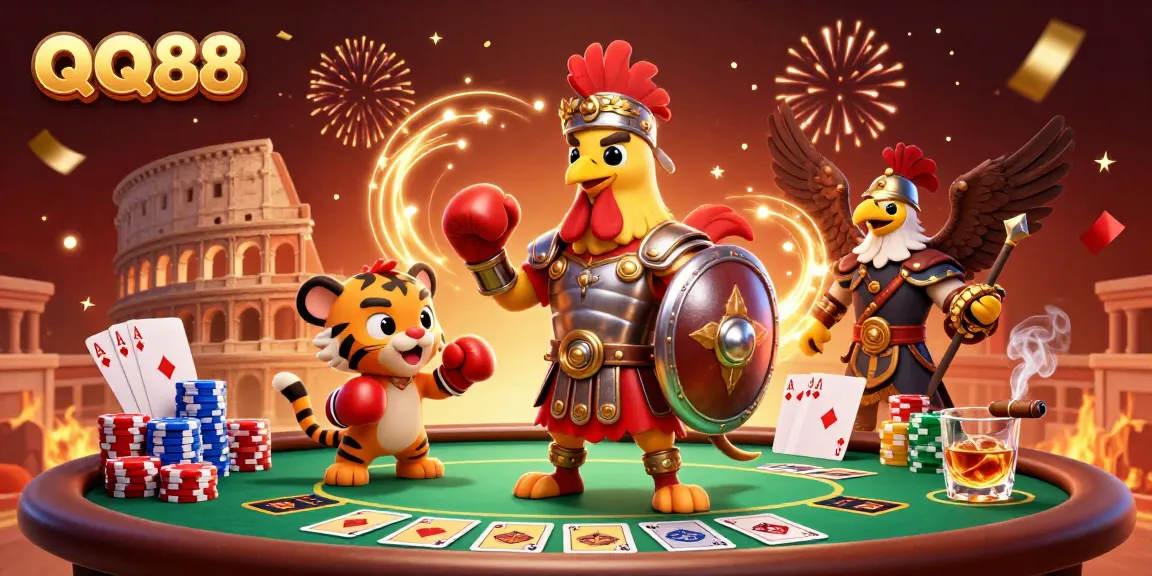 Engage in thrilling gameplay at QQ88 with epic poker battles and unique characters.