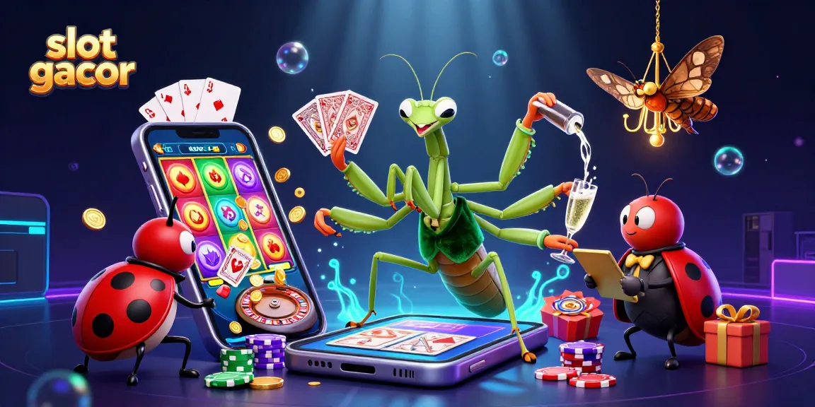 Slot gacor menyajikan jackpot memukau dengan berbagai simbol slot dalam ilustrasi 3D yang dinamis.