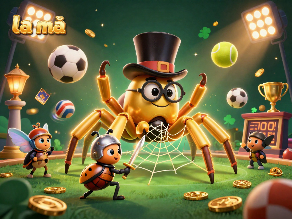 Engage in thrilling casino adventures at la mã with a giant golden tarantula and beetle knight.