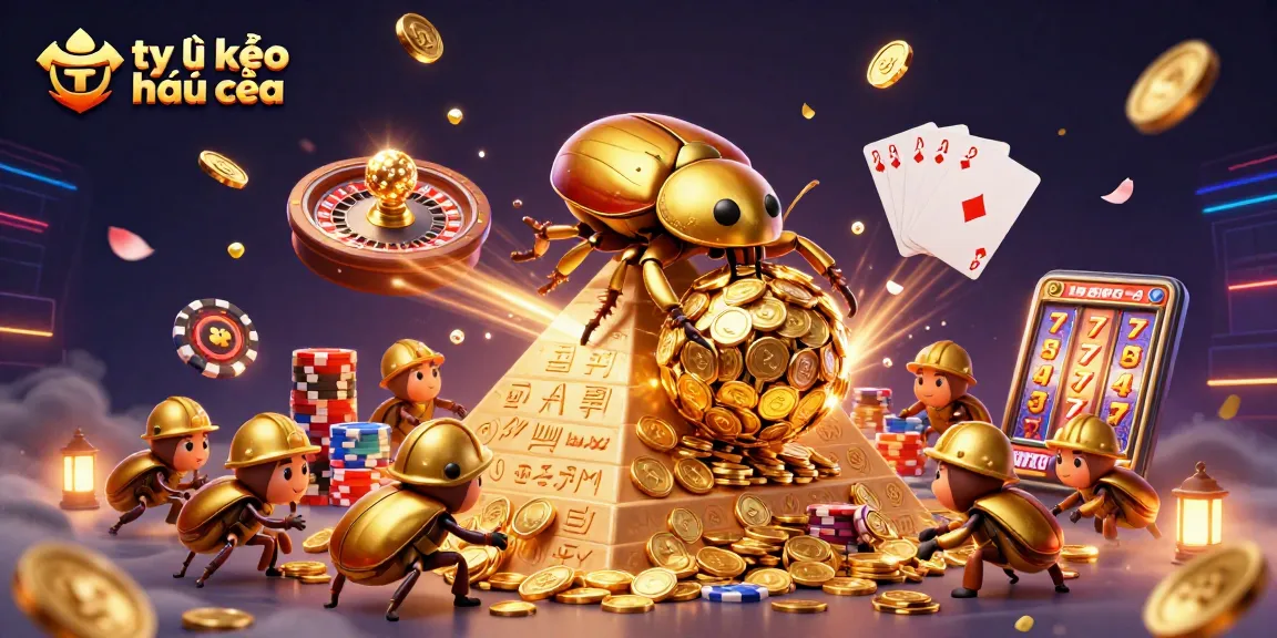 Engage with tỷ lệ kèo nhà cái as golden beetles facilitate betting excitement through dynamic casino elements.