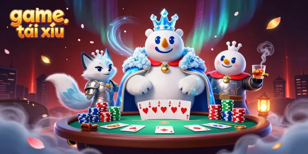 Experience game tài xỉu like never before with a vibrant 3D rendering full of action and strategy.