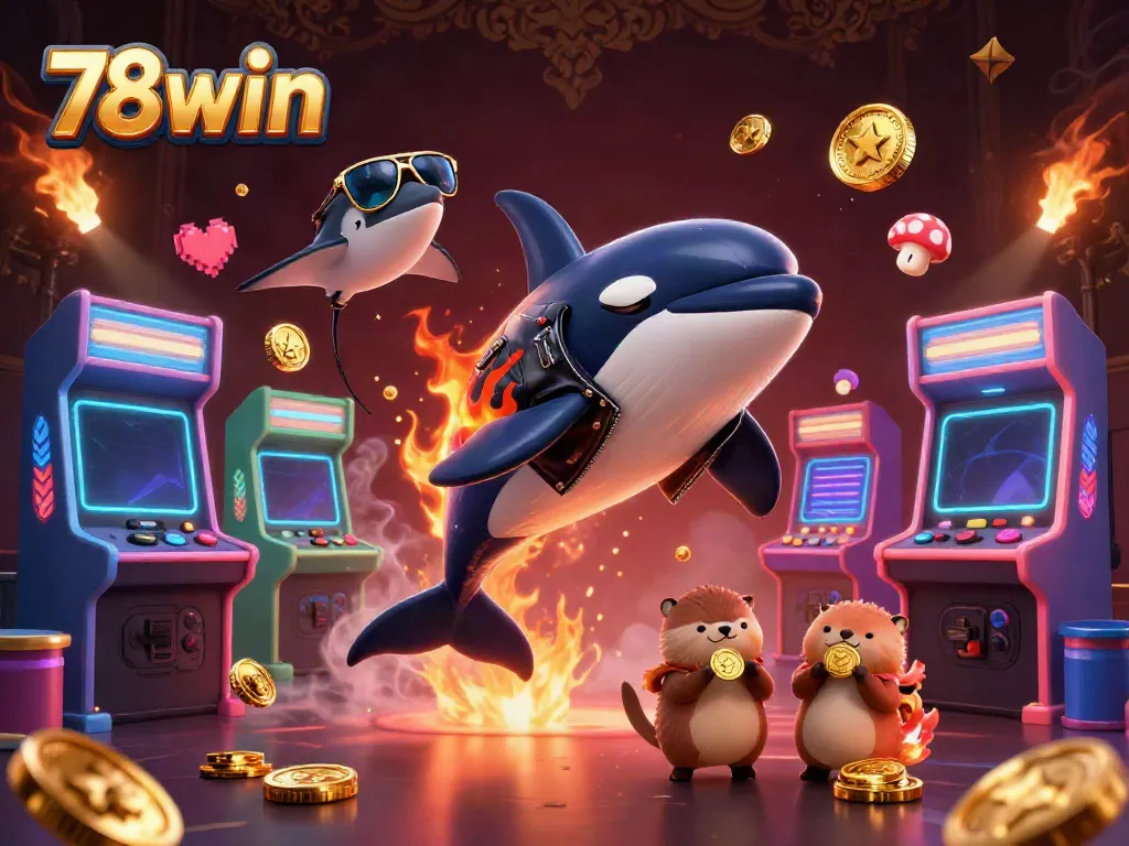 Experience thrilling games with 78win in a vibrant digital underwater gaming scene.