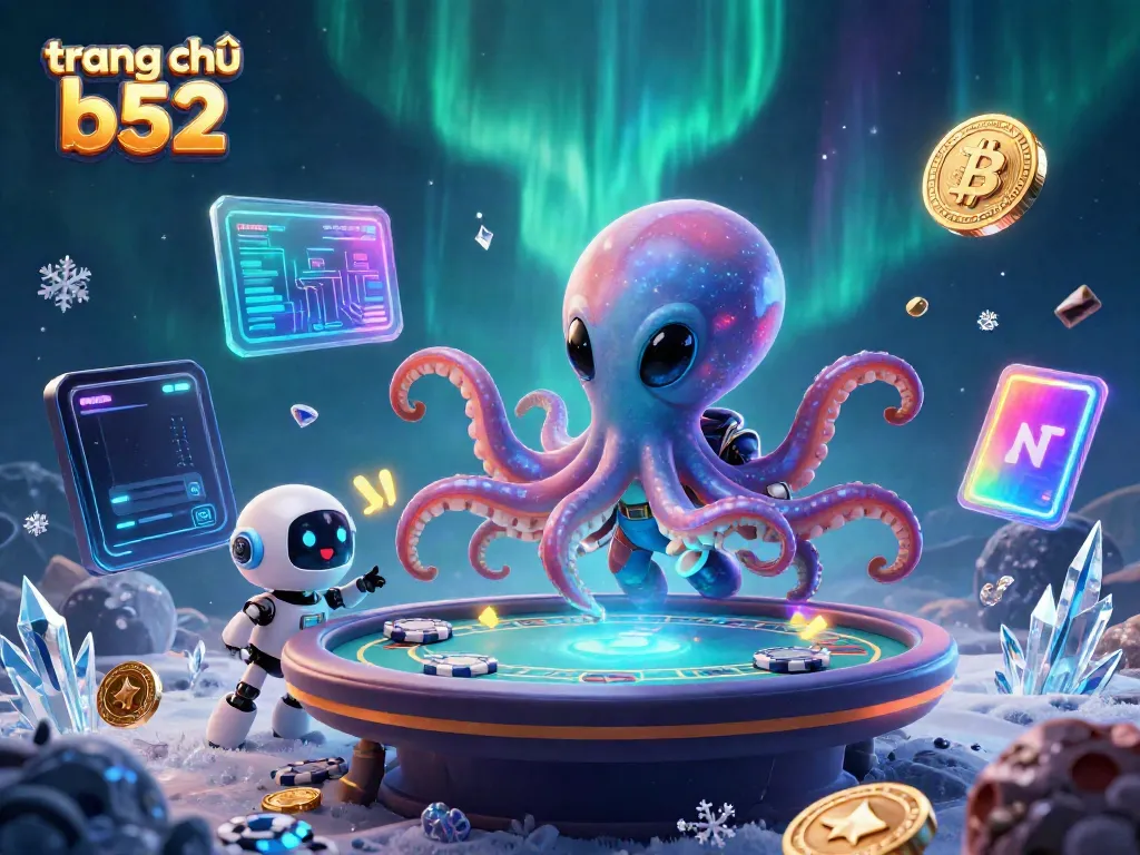 Experience thrilling gameplay at trang chủ b52 with dynamic alien characters and poker elements.