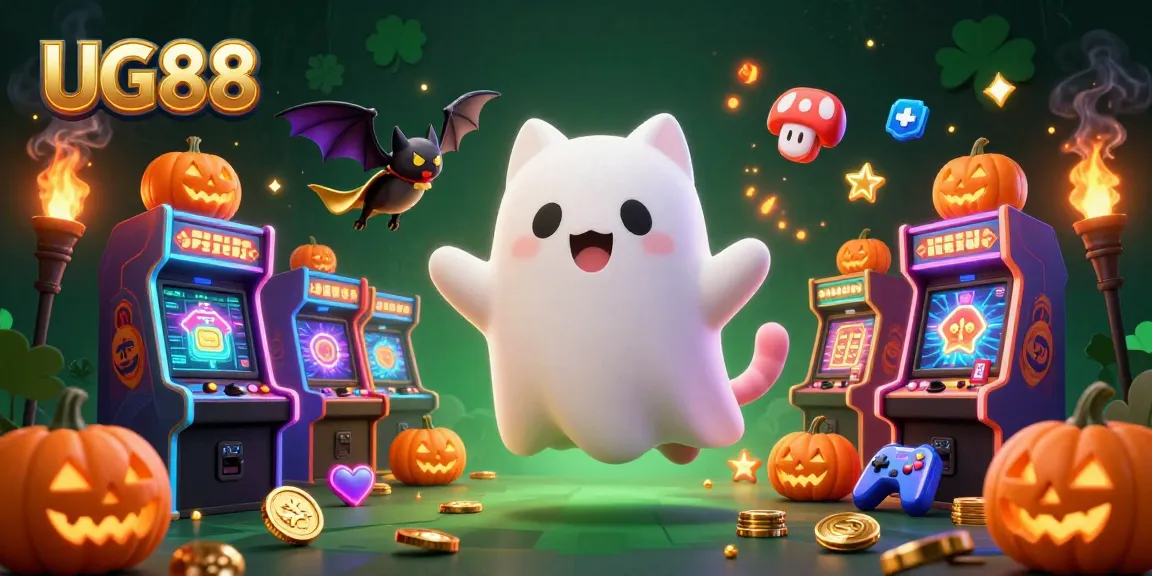 Engage in the thrilling world of UG88, featuring enchanting characters and dynamic casino elements.