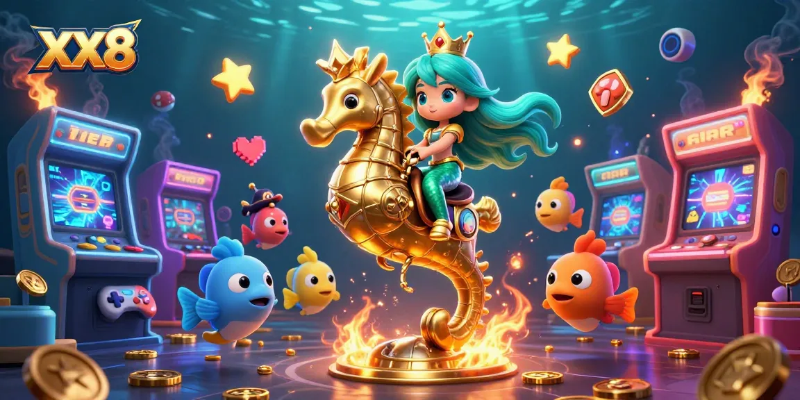 Experience the thrills of gaming at XX8, featuring vibrant characters in a dynamic casino adventure.