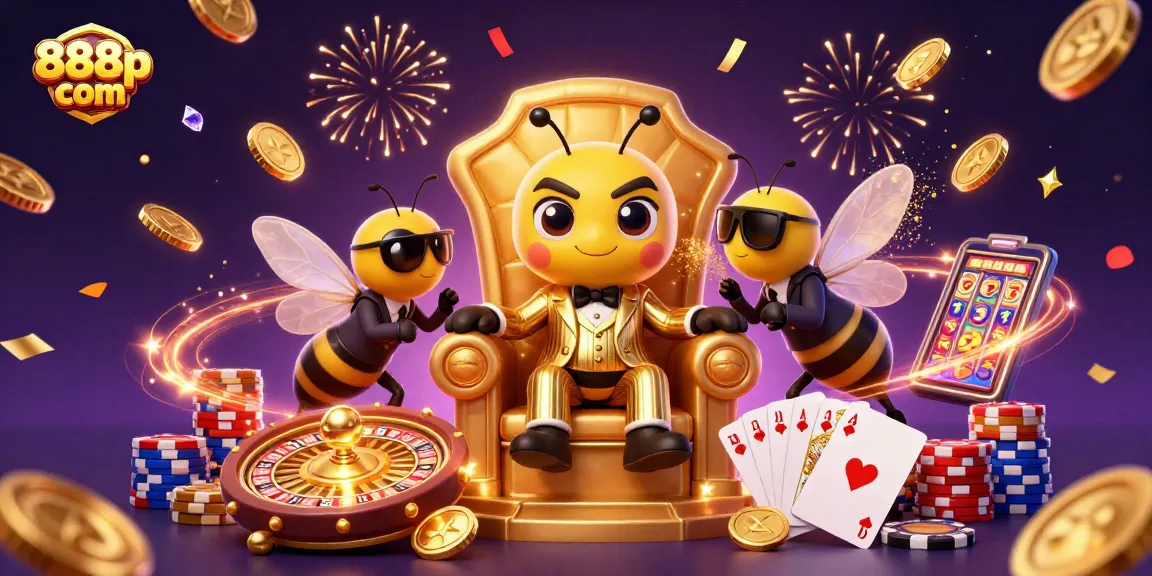 Experience thrilling gameplay at 888p com with our exciting casino illustration featuring vibrant gaming elements.