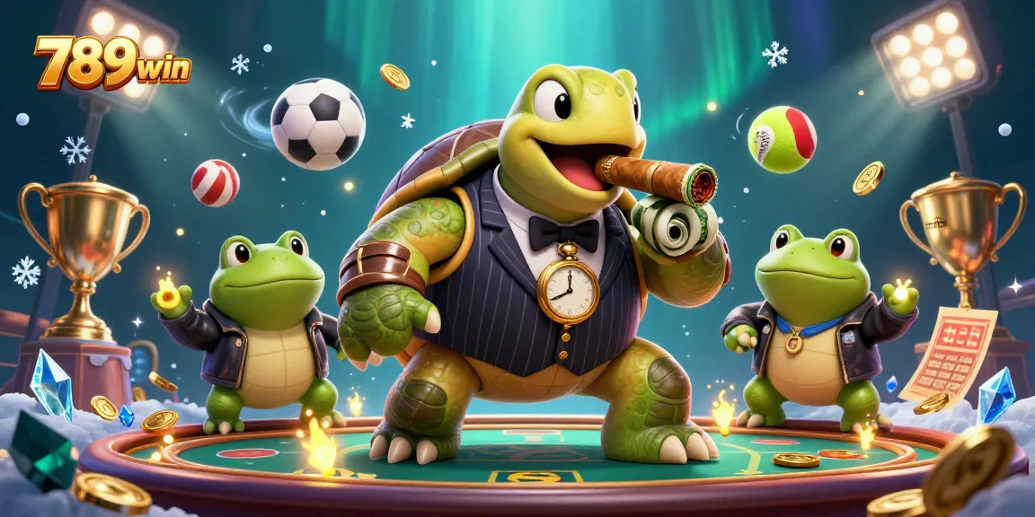 Engage with thrilling gameplay at 789win while witnessing a dynamic 3D casino scene.