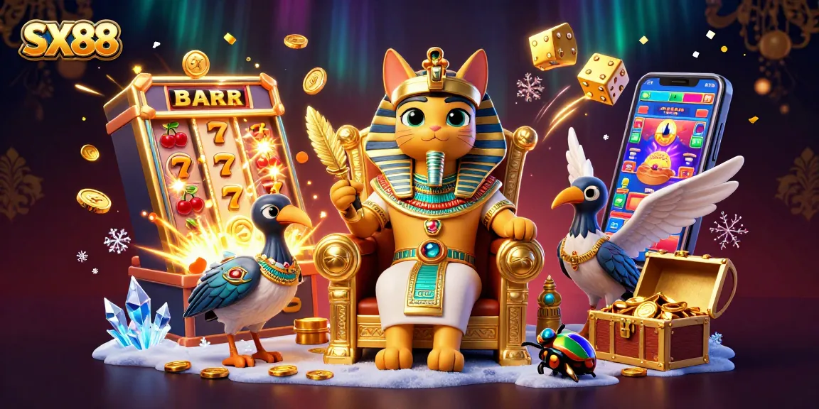 SX88 brings thrilling casino adventure with vibrant games and gold treasures