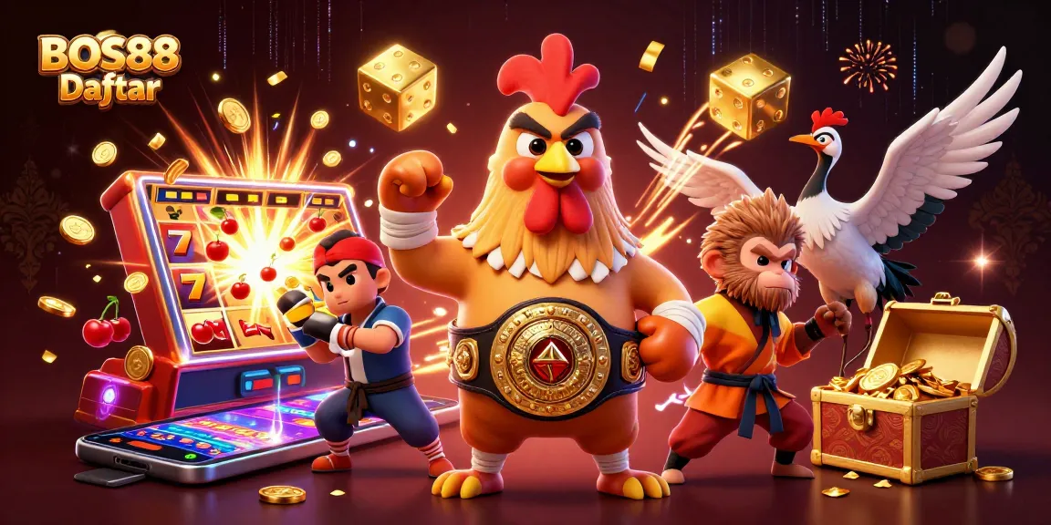 Bergabunglah dengan BOS88 Daftar dan nikmati permainan slot online dengan grafik menakjubkan dan pengalaman seru.