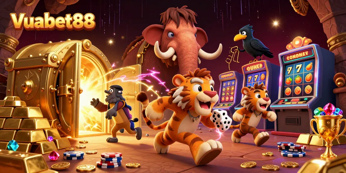 Experience thrilling gameplay at Vuabet88 - where cavemen and treasures meet in a dynamic digital casino!
