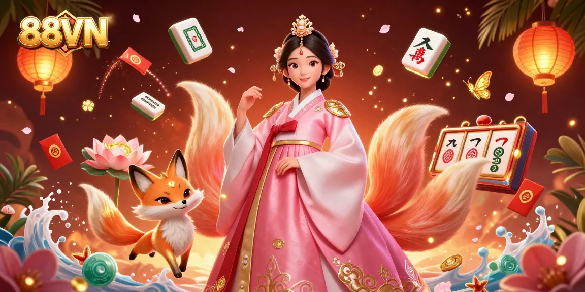Experience thrilling moments with 88VN casino games featuring charming characters and vibrant elements.