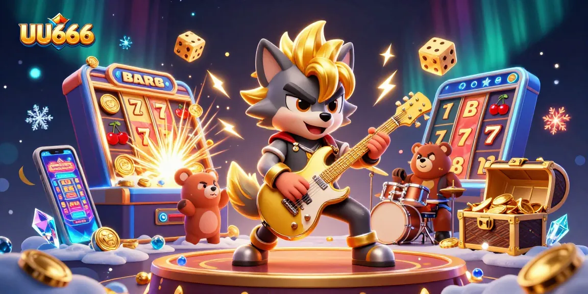 Experience UU666's exhilarating jackpots and stunning casino action with vibrant 3D illustrations.