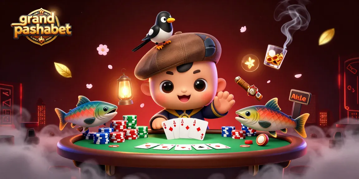 Experience the thrill of grandpashabet with interactive poker action, vibrant 3D characters, and rich details.