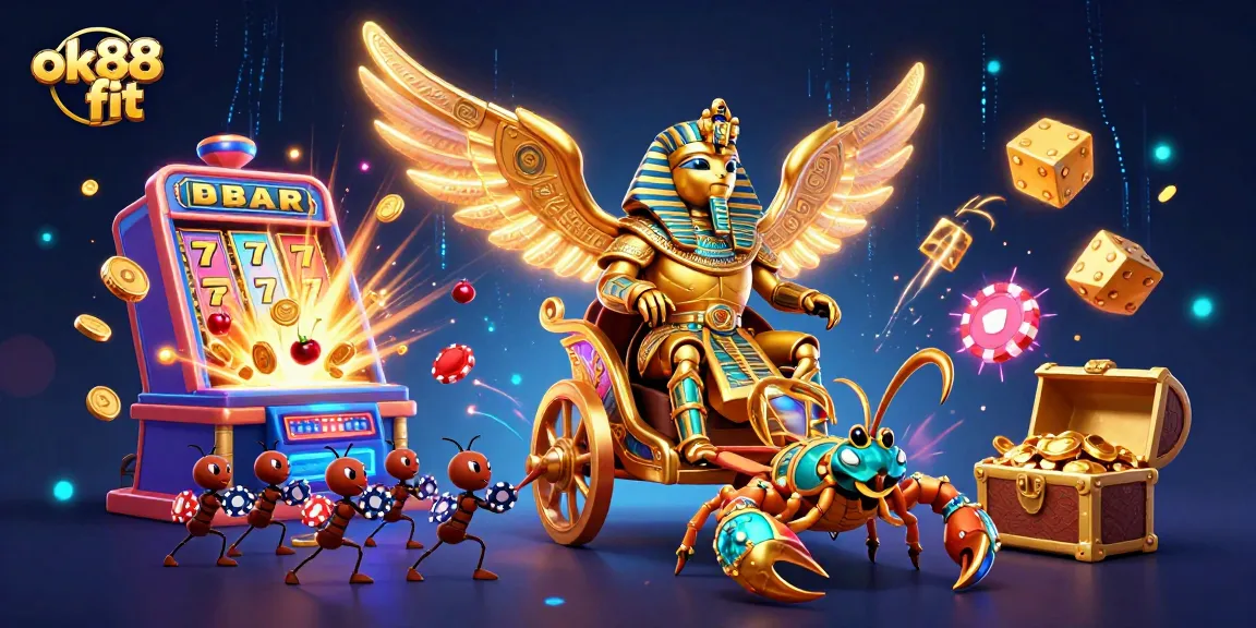 Experience excitement with the ok88 fit gaming world featuring vibrant scenes and dynamic elements.