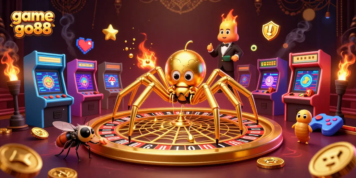 Engage in thrilling game go88 experiences, featuring vibrant visuals with a golden roulette wheel.