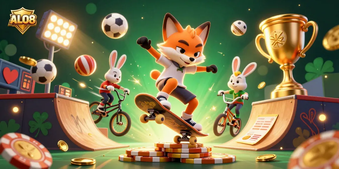 Engage with ALO8’s thrilling slots and casino adventures through this dynamic digital art.